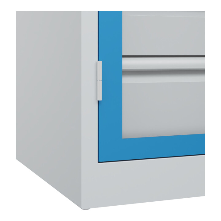 C+P Armoire lourde Acurado Pro 1950 x 1000 x 600 mm 7035/5012