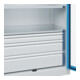 C+P Armoire lourde Acurado Pro 1950 x 1000 x 600 mm 7035/5012