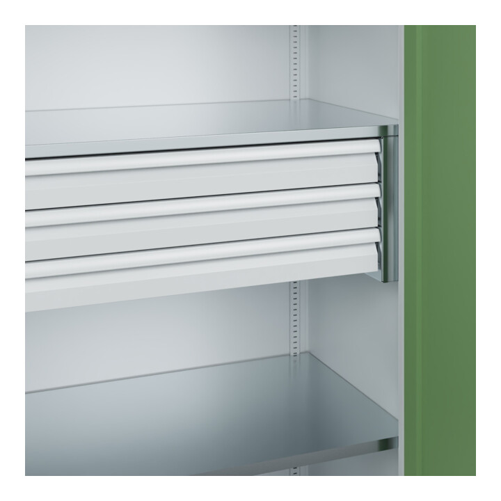 C+P Armoire lourde Acurado Pro 1950 x 1000 x 600 mm 7035/6011