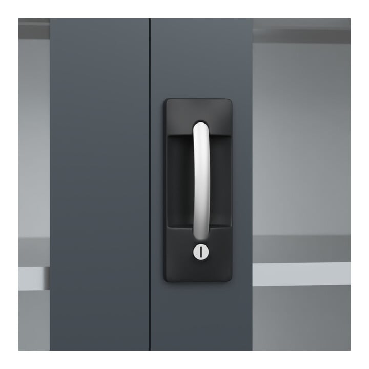 C+P Armoire lourde Acurado Pro 1950 x 1000 x 600 mm 7035/7016