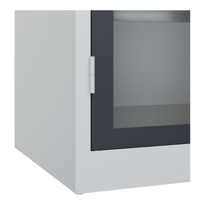 C+P Armoire lourde Acurado Pro 1950 x 1000 x 600 mm 7035/7016