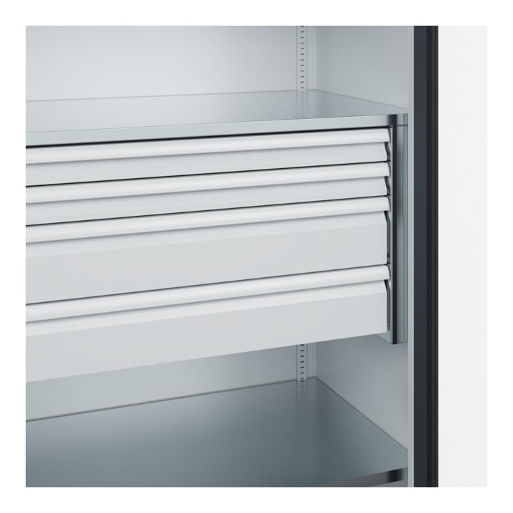 C+P Armoire lourde Acurado Pro 1950 x 1000 x 600 mm 7035/7016