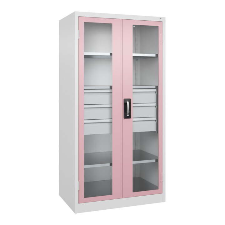 C+P Armoire lourde Acurado Pro 1950 x 1000 x 600 mm 9016/3015