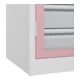 C+P Armoire lourde Acurado Pro 1950 x 1000 x 600 mm 9016/3015