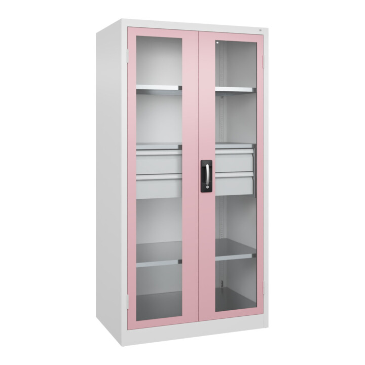 C+P Armoire lourde Acurado Pro 1950 x 1000 x 600 mm 9016/3015