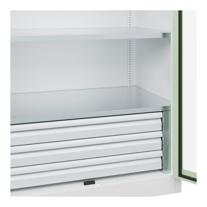 C+P Armoire lourde Acurado Pro 1950 x 1000 x 600 mm 9016/6019