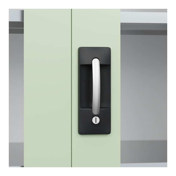 C+P Armoire lourde Acurado Pro 1950 x 1000 x 600 mm 9016/6019