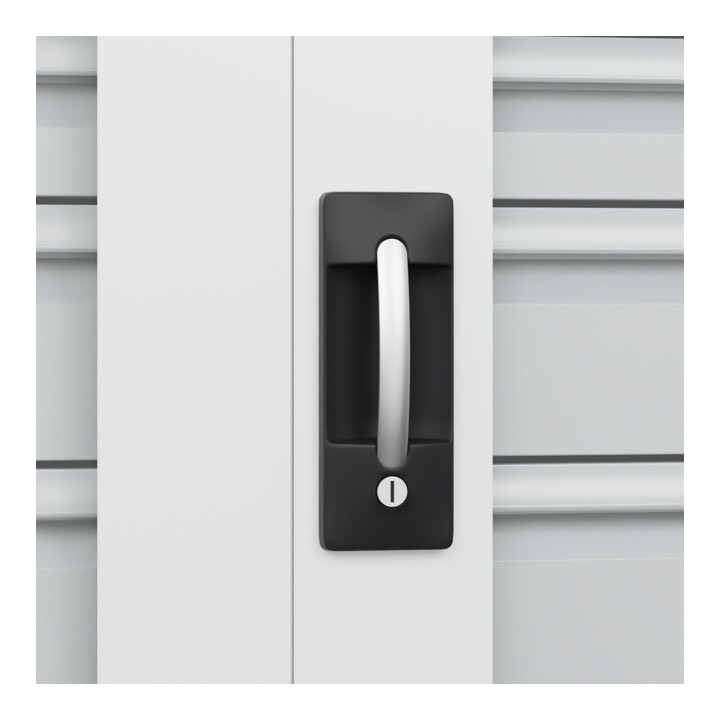 C+P Armoire lourde Acurado Pro 1950 x 1000 x 600 mm 9016/9016