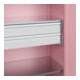 C+P Armoire lourde Acurado Pro 1950 × 1000 × 600 mm avec tiroirs