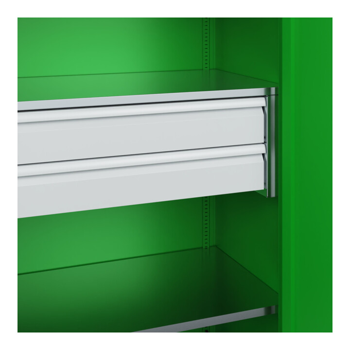 C+P Armoire lourde Acurado Pro 1950 × 1000 × 600 mm avec tiroirs