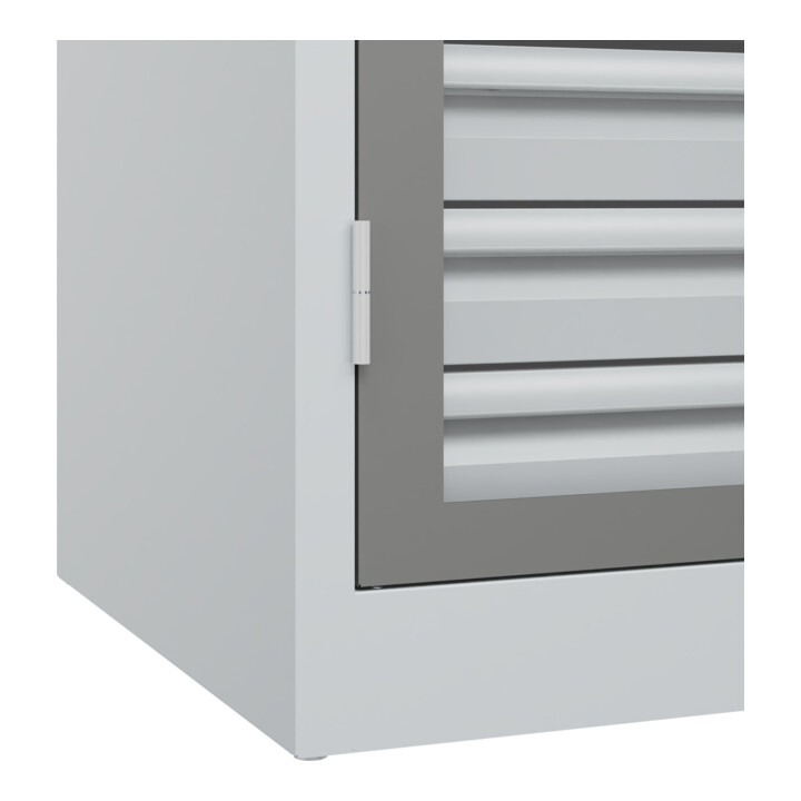 C+P Armoire lourde Acurado Pro 1950 x 1000 x 600 mm avec tiroirs