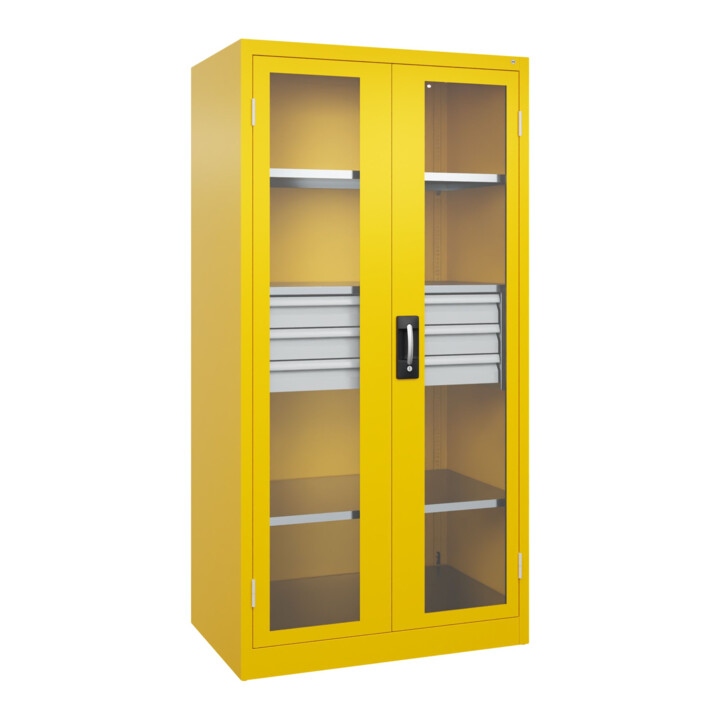C+P Armoire lourde Acurado Pro 1950 x 1000 x 600 mm avec tiroirs