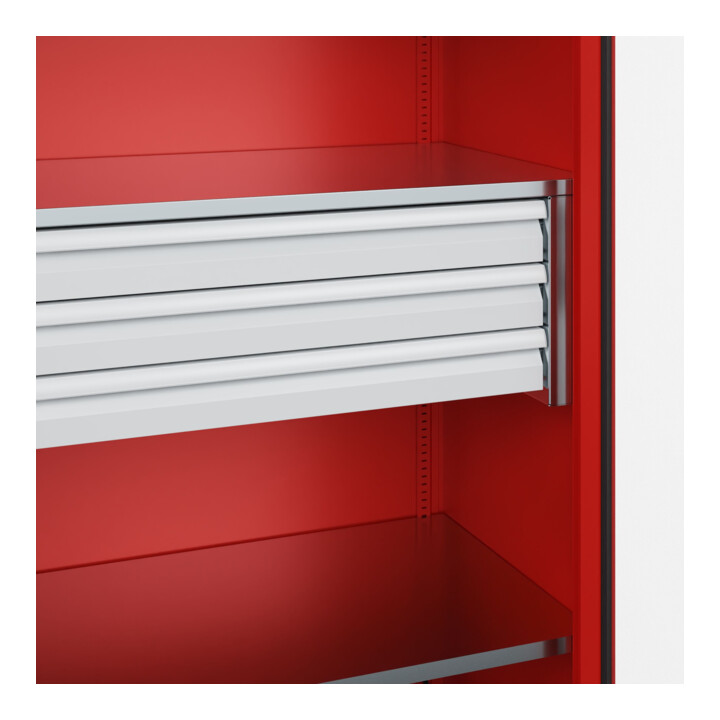 C+P Armoire lourde Acurado Pro 1950 x 1000 x 600 mm avec tiroirs