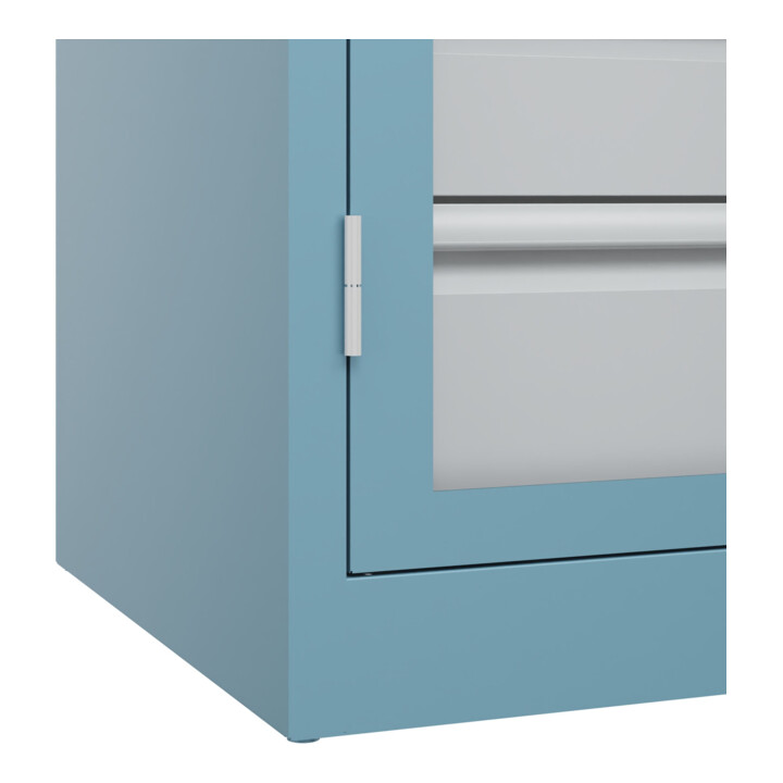 C+P Armoire lourde Acurado Pro 1950 x 1000 x 600 mm avec tiroirs