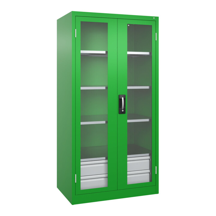 C+P Armoire lourde Acurado Pro 1950 x 1000 x 600 mm avec tiroirs