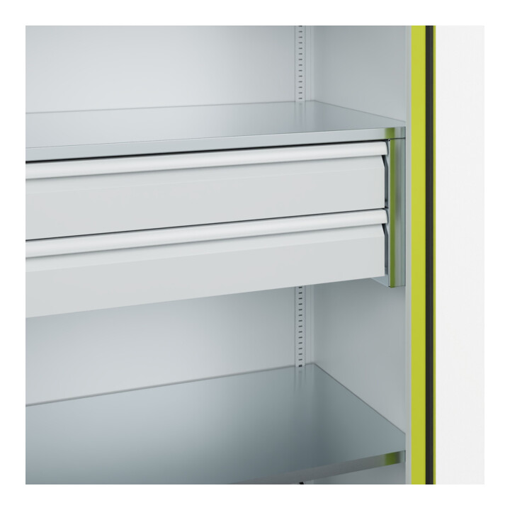 C+P Armoire lourde Acurado Pro 1950 x 1000 x 600 mm avec tiroirs