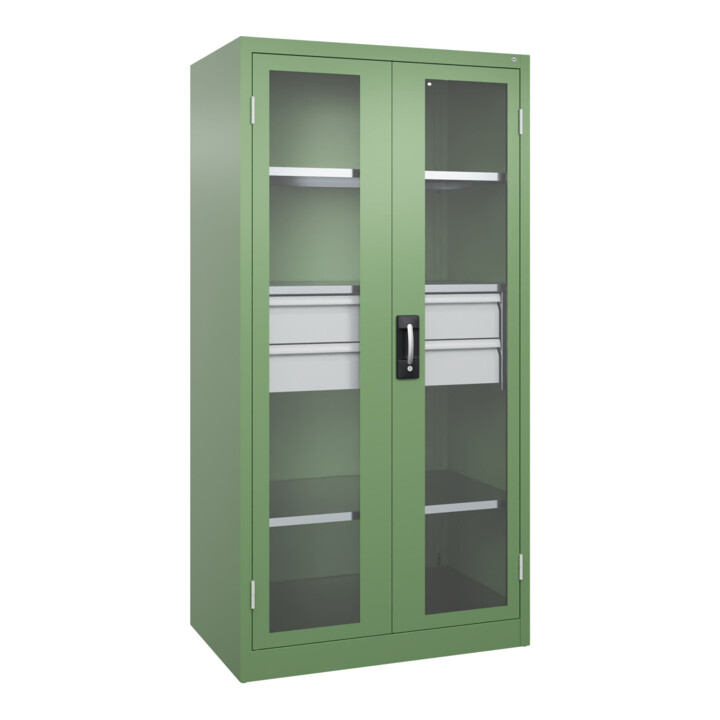 C+P Armoire lourde Acurado Pro 1950 × 1000 × 600 mm avec tiroirs