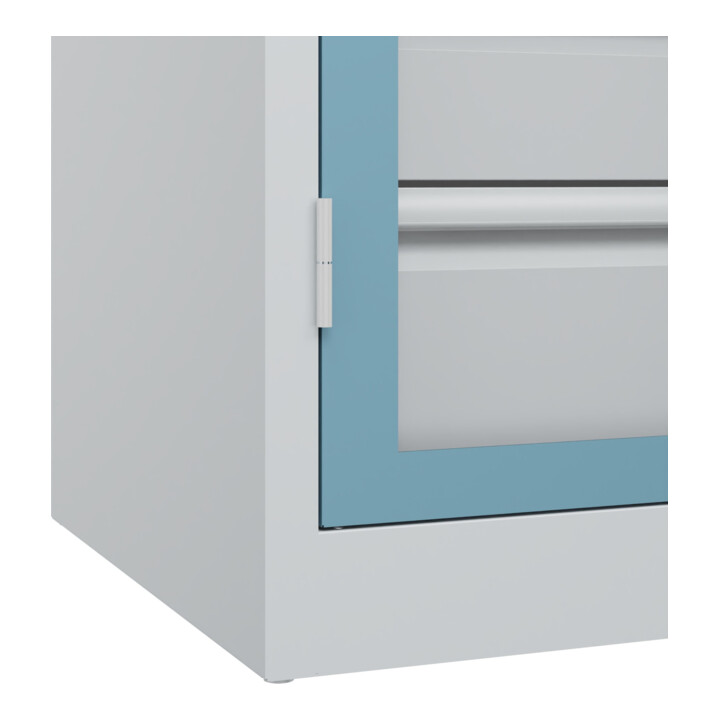 C+P Armoire lourde Acurado Pro 1950 x 1000 x 600 mm avec tiroirs