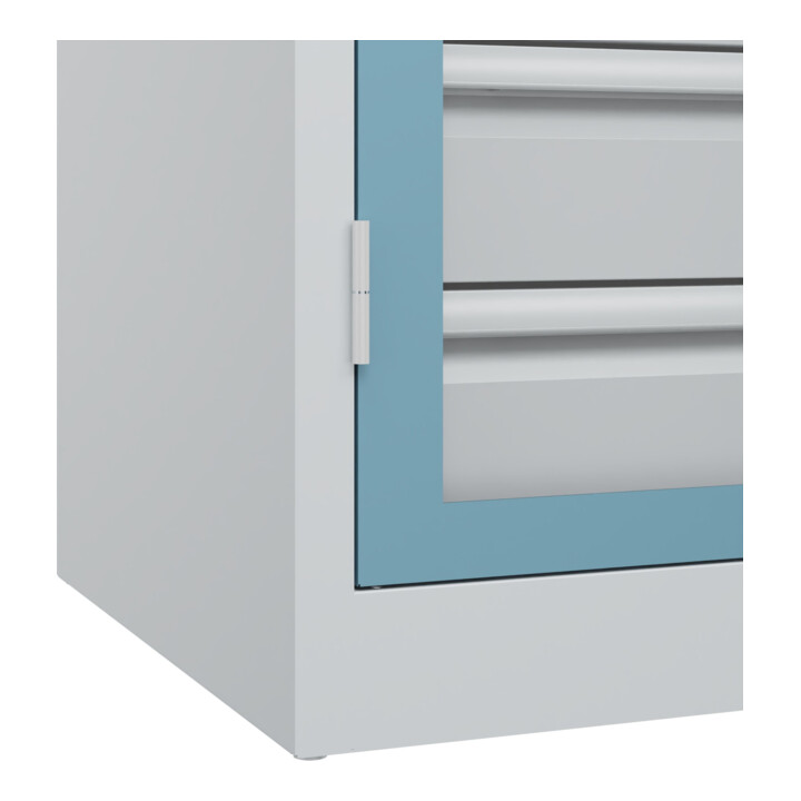 C+P Armoire lourde Acurado Pro 1950 × 1000 × 600 mm avec tiroirs
