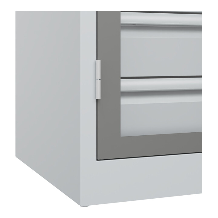 C+P Armoire lourde Acurado Pro 1950 x 1000 x 600 mm avec tiroirs
