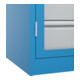 C+P Armoire lourde Acurado Pro 1950 × 1000 × 600 mm bleu