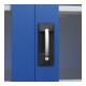 C+P Armoire lourde Acurado Pro 1950 × 1000 × 600 mm bleu