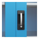 C+P Armoire lourde Acurado Pro 1950 × 1000 × 600 mm bleu clair