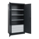 C+P Armoire lourde Acurado Pro 1950 x 1000 x 600 mm gris noir