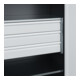 C+P Armoire lourde Acurado Pro 1950 x 1000 x 600 mm noir/gris