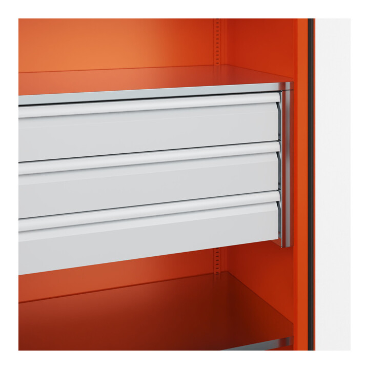 C+P Armoire lourde Acurado Pro 1950 x 1000 x 600 mm RAL 2004