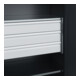 C+P Armoire lourde Acurado Pro 1950 x 1000 x 600 mm RAL 7021