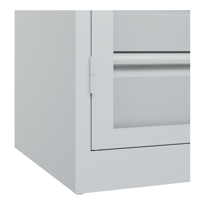 C+P Armoire lourde Acurado Pro 1950 x 1000 x 600 mm RAL 7035
