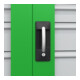 C+P Armoire lourde Acurado Pro 1950 × 1000 × 600 mm vert