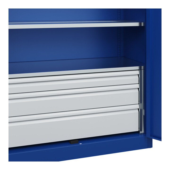 C+P Armoire lourde Acurado Pro 1950 x 1200 x 500 mm 5010/5010