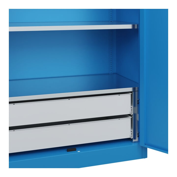 C+P Armoire lourde Acurado Pro 1950 x 1200 x 500 mm 5012/5012