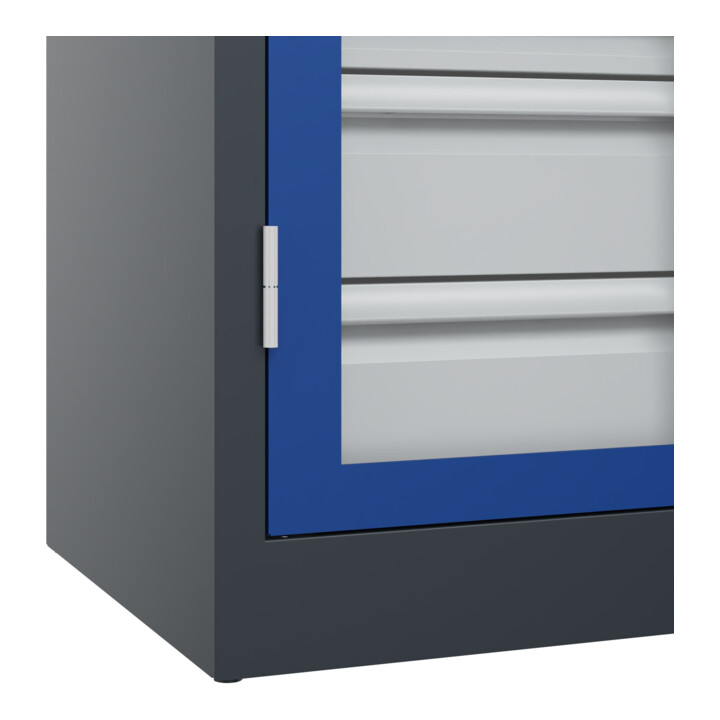 C+P Armoire lourde Acurado Pro 1950 x 1200 x 500 mm 7016/5010