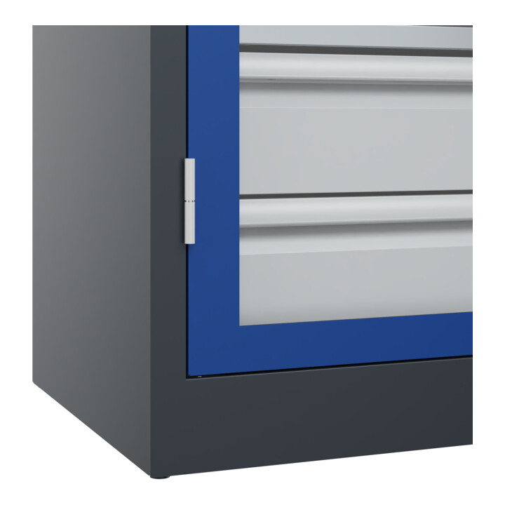 C+P Armoire lourde Acurado Pro 1950 x 1200 x 500 mm 7016/5010