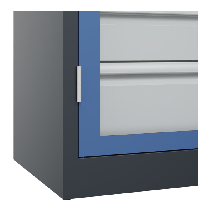 C+P Armoire lourde Acurado Pro 1950 x 1200 x 500 mm 7016/5010