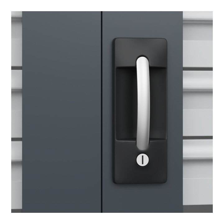 C+P Armoire lourde Acurado Pro 1950 × 1200 × 500 mm 7016/7016