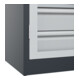 C+P Armoire lourde Acurado Pro 1950 x 1200 x 500 mm 7016/7035