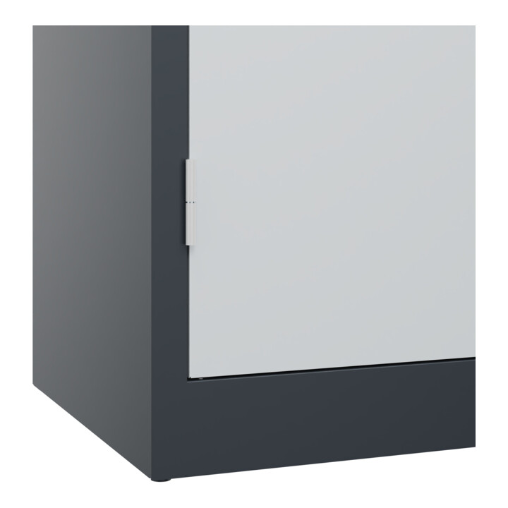 C+P Armoire lourde Acurado Pro 1950 x 1200 x 500 mm 7016/7035