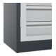 C+P Armoire lourde Acurado Pro 1950 x 1200 x 500 mm 7016/7035