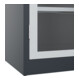 C+P Armoire lourde Acurado Pro 1950 x 1200 x 500 mm 7016/7035