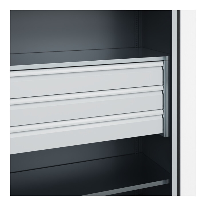 C+P Armoire lourde Acurado Pro 1950 x 1200 x 500 mm 7016/7035