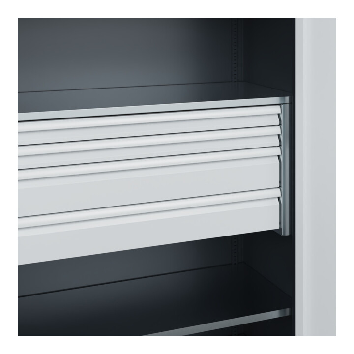 C+P Armoire lourde Acurado Pro 1950 x 1200 x 500 mm 7016/7035