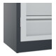 C+P Armoire lourde Acurado Pro 1950 x 1200 x 500 mm 7016/7035