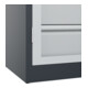 C+P Armoire lourde Acurado Pro 1950 x 1200 x 500 mm 7016/7035
