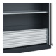 C+P Armoire lourde Acurado Pro 1950 x 1200 x 500 mm 7016/7035