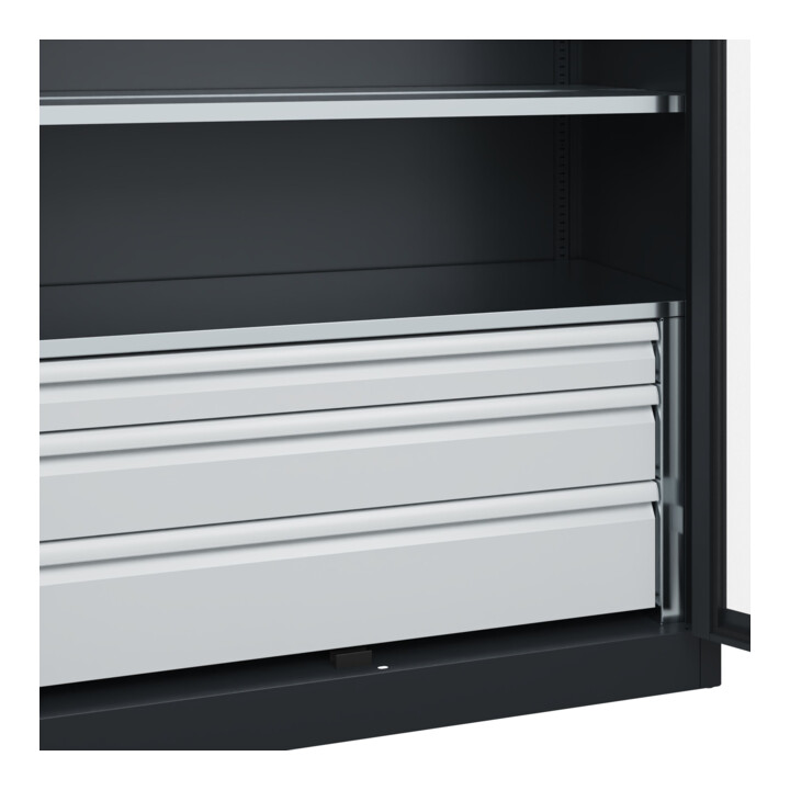 C+P Armoire lourde Acurado Pro 1950 x 1200 x 500 mm 7021/7021