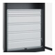 C+P Armoire lourde Acurado Pro 1950 x 1200 x 500 mm 7021/7021